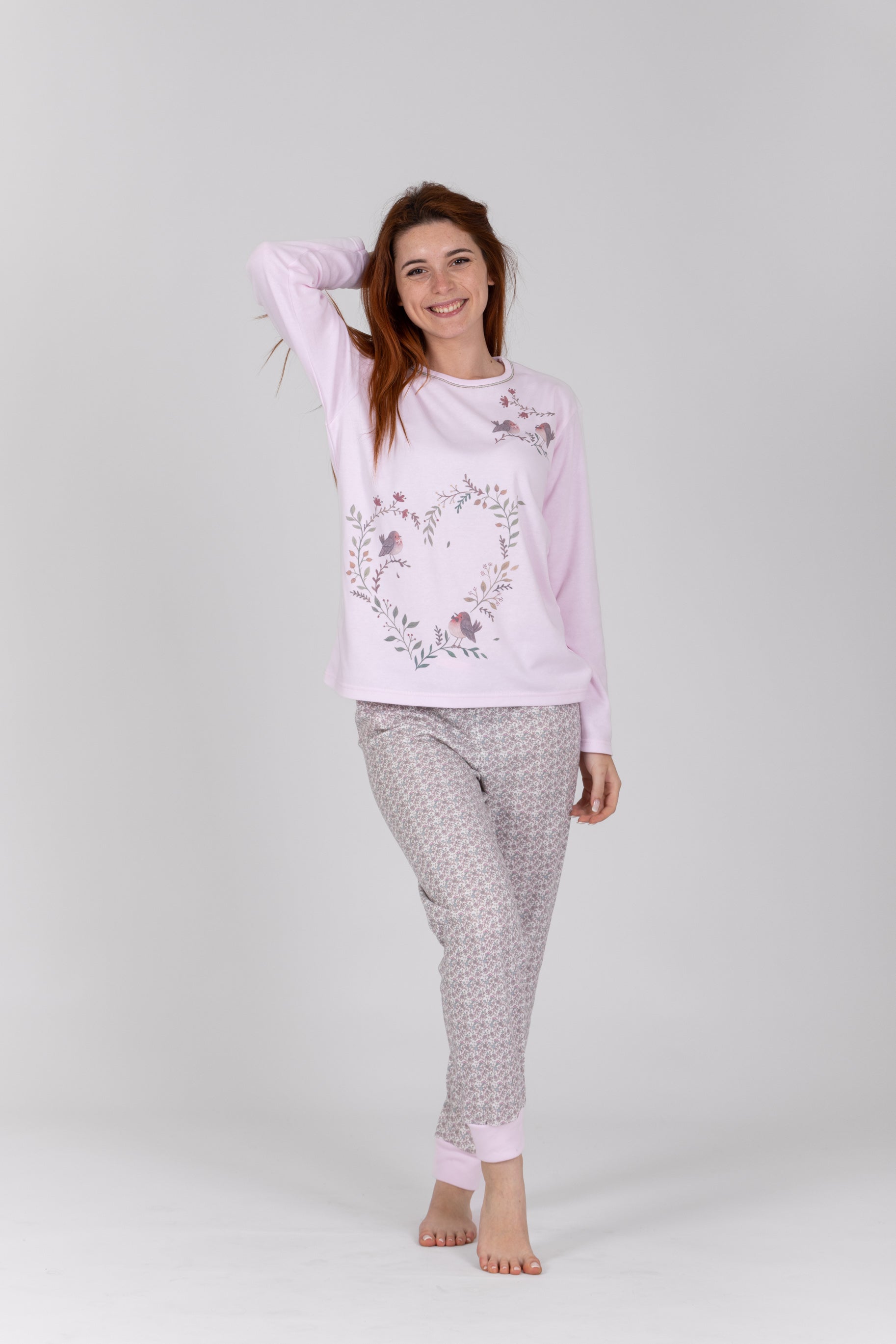 Little Birds Heart Pajamas